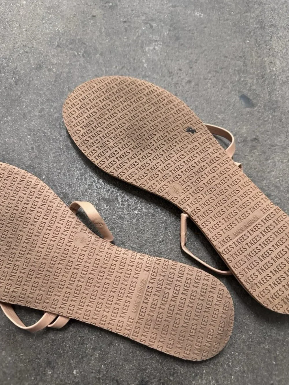 TKEES Sarit Sandals Nude Beige - Picture 5 of 6